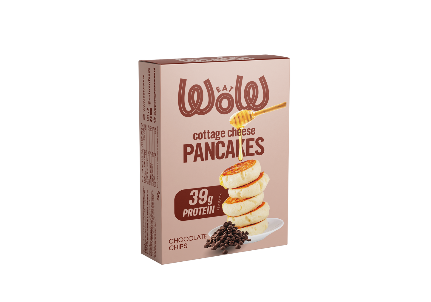4 pack Cottage Cheese Pancakes - Chocolate Chips