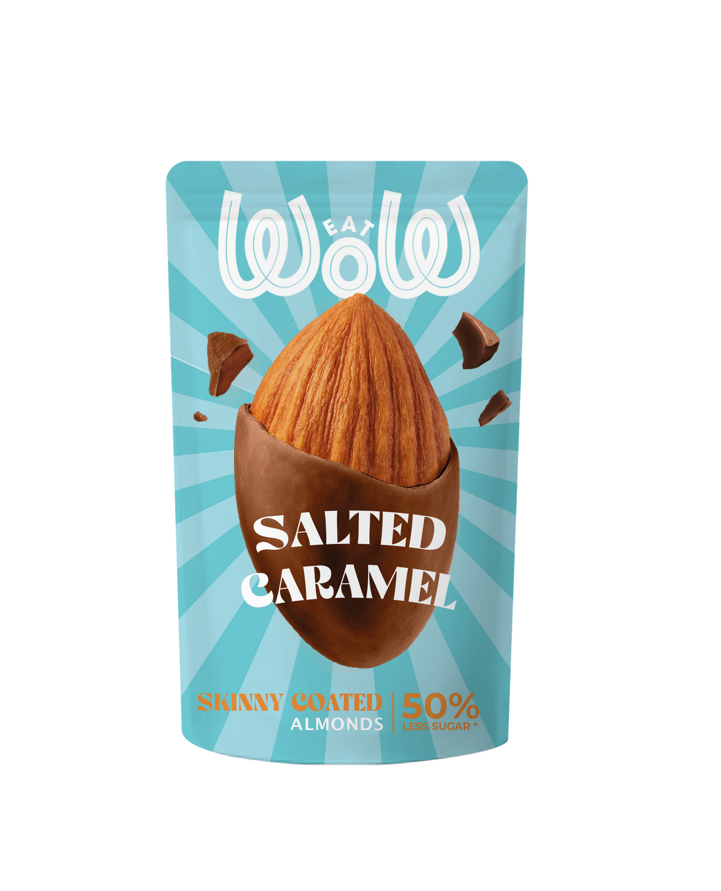 Skinny Coated Almonds - Milk Choco Salted Caramel 4-PACK
