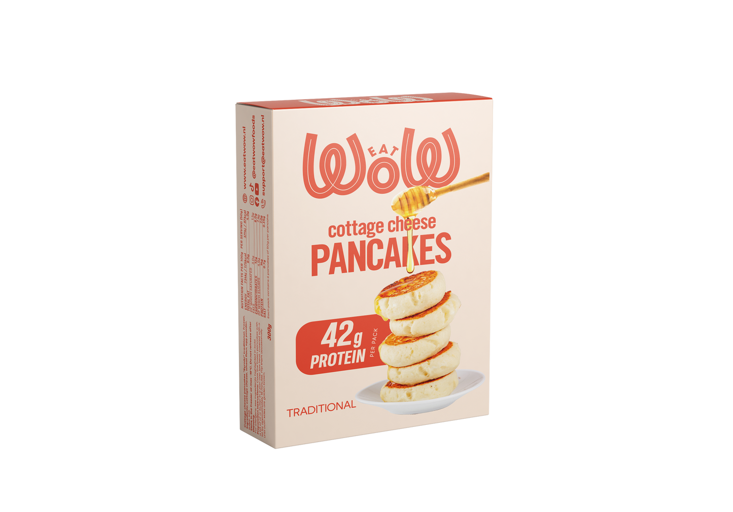 4 pack Cottage Cheese Pancakes - Traditional