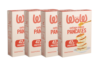 4 pack Cottage Cheese Pancakes - Traditional