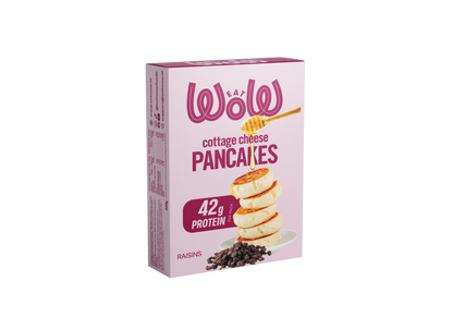 4 pack Cottage Cheese Pancakes - Raisins