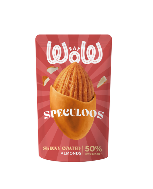 Skinny Coated Almonds - White Choco Speculoos 4-PACK